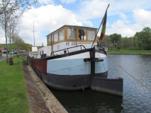 De Ark, aangemeerd op 27 april 2014 in Brugge