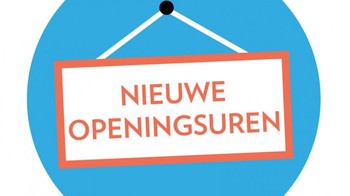 Aangepaste openingsuren