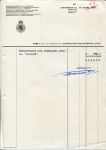 DEBETNOTA Nederlandsche Handel Maatschappij - KHL - 1959 - SS Maasland