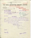 FACTUUR - Shell Marketing Company Ltd. - KHL - 1922 - SS Orania